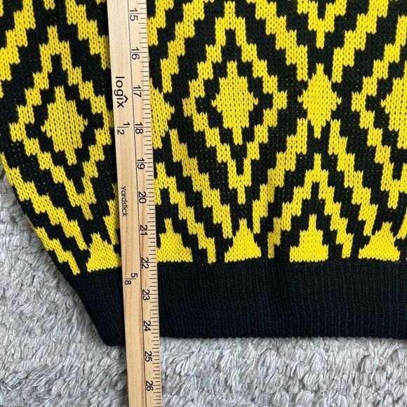 Vintage Gerard Works Sweater Size M Pullover Geometric - Picture 6 of 6